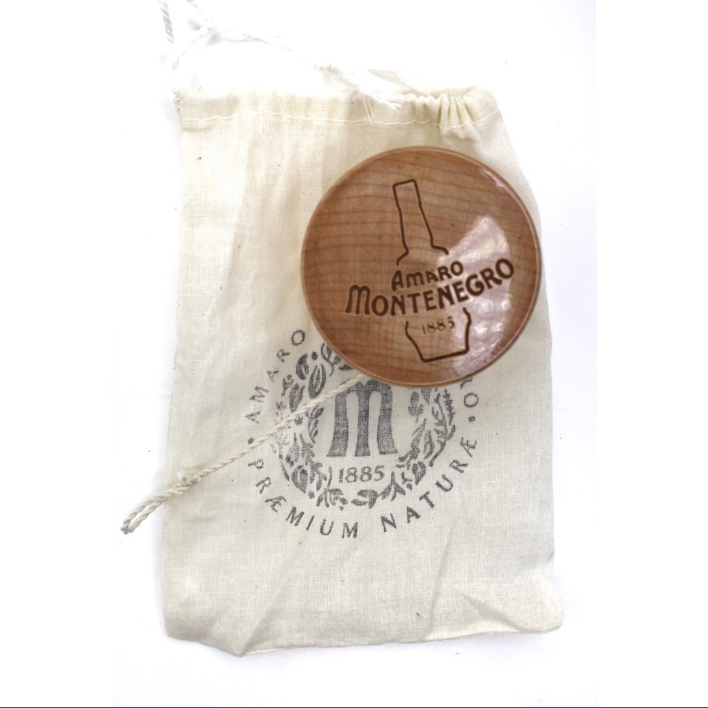 Amaro Montenegro Glazed Wooden Yo-Yo